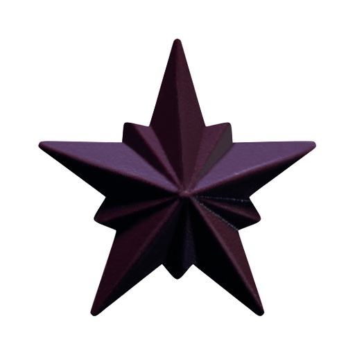 [08058077] 088228 PCB STARS CN FACETED 4.5CM 80PCS ***S/CDE***