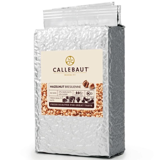 [03070001] CALLEBAUT NAN-CR-HA3714-U11 BRESILIENNE NOOTJES  KARTON VAN 6 ZAKKEN X 1KG=KG