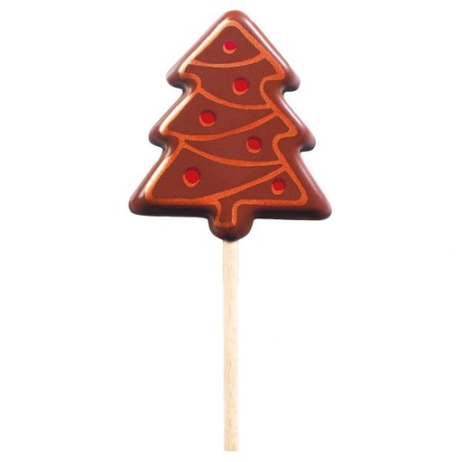 [08056781] PCB Blister lolly's Peperkoek voor 45 empr. H. 6 cm en sticks 9 stuks ***s/cd***