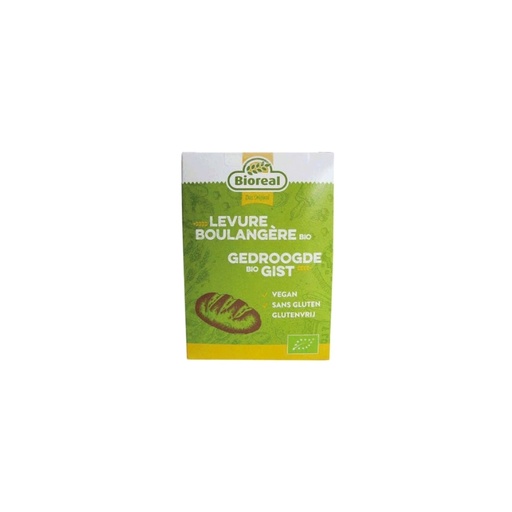 [08059047] BIOREAL LEVURE SÉCHE SANS GLUTEN BIO 5X9GR