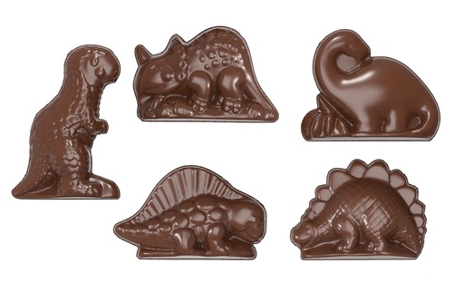 [70409479] MOULE À CHOCOLAT DINAUSORES CW1346 15PC -- 11GR