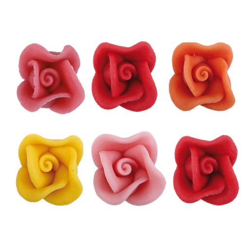 [08081093] 61002 ROZEN MEDIUM ASSORTIMENT  30 STUKKEN = DOOS