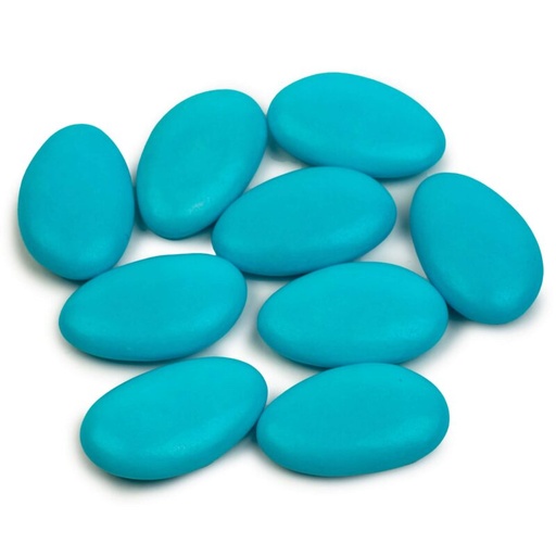 [70407606] VANPARYS DRAGEE CHOCOLAT  GLOSSY TURQUOISE 1KG