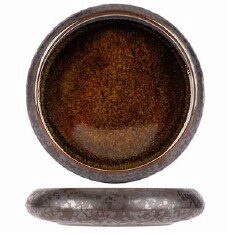 [60252214] PROOF ELEMENTS MINERAL ASSIETTE GLOBE 13XH3CM