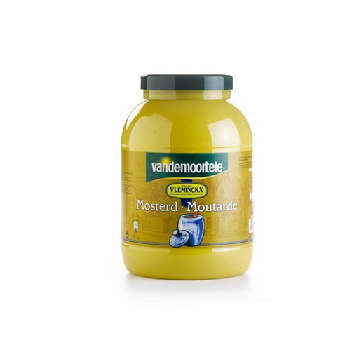 [06100582] VANDEMOORTELE MUSTARD SAUCE 3L JAR