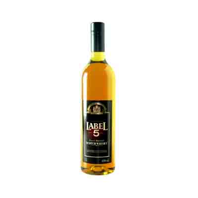 [07010101] SCOTCH WHISKY LABELS 60° MET ACCIJNS VAN 1 LITER = LITER