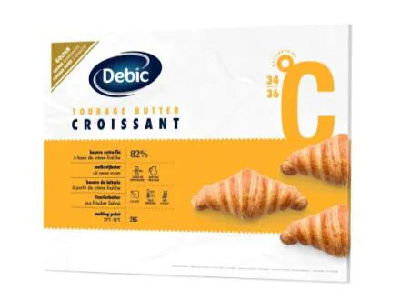 [05010224] DEBIC TOURING BUTTER 82% CROISSANT GOLD 5 X 2KG 0900091