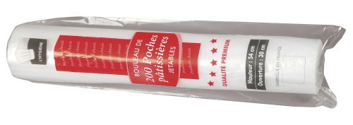 [50104710] POCHES JETABLES   30 X 54 CM -70 MICRON-RL DE  200 PCS