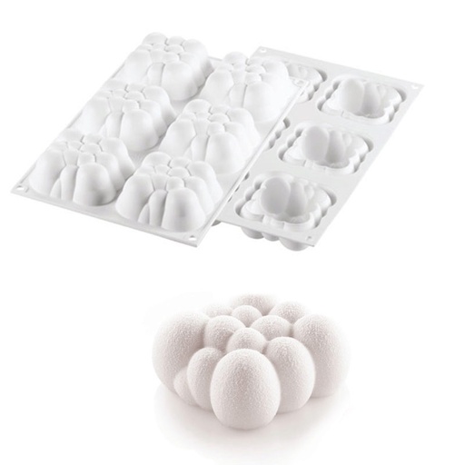 [51657398] SILIKOMART VORM CLOUD 120 71 X 71MM H 34 MM VOL 120ML = STUK