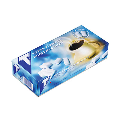 [03010117] HARDE STUKKEN SUIKER 9 X 1KG = VERPAKKING VAN 9 KG