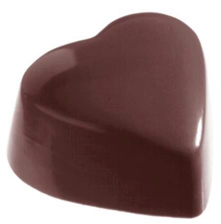 [70409471] MOULE À CHOCOLAT COEUR PLAT CW1214 3X8 -- 15GR