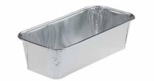 [45007040] ALU CAKE TAARTJE 232X108X60MM 1090ML 100 STUKKEN=PAK