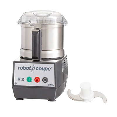 [60532107] ROBOT COUPE R2 CUTTER 550W-2.9L-1500RPM-230V/1-KNIFE SMOOTH BLADE
