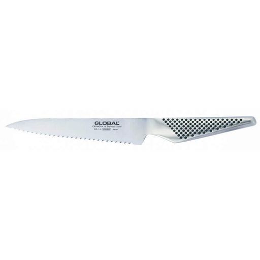 [57661644] GLOBAL GS14 COUTEAU UNIVERSEL DENTE 15CM