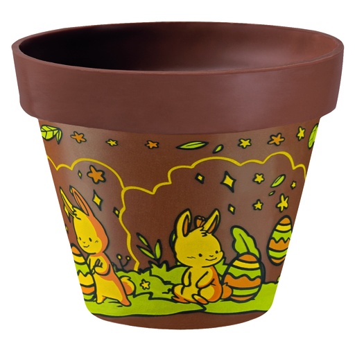 [08058302] 088176 PCB FEUILLES IMPRIMÉES CHASSE AUX OEUFS POUR PETIT POT 25,8X9,8CM 20PCS ***S/CDE***