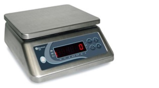 [60533475] BAXTRAN RVS WEEGSCHAAL 15KG-1GR BORD 23X19CM WATERDICHT - IP67 - 260516