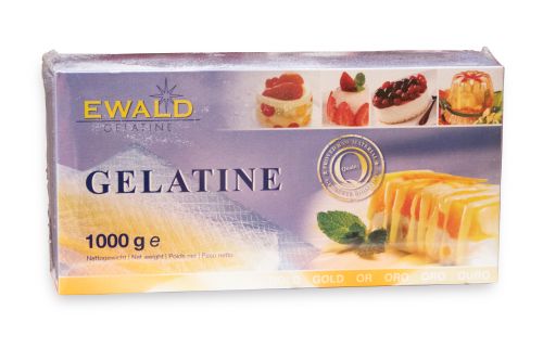 [03031064] FOOD GELATIN EXTRA FINE GOLD SHEET 1 KG