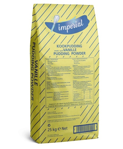 [03050132] PUDDING VANILLE IMPERIAL 25KG = DOOS