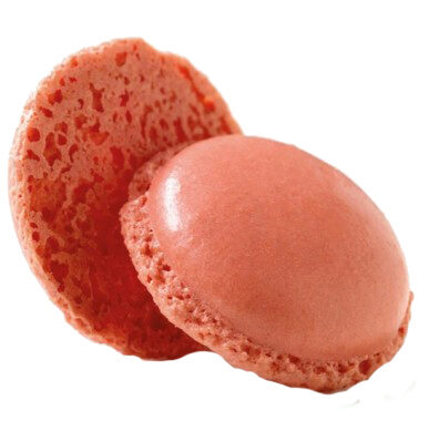 [01020253] MACARONS AARDBEI 3,5CM VAN PARIJS 220 STUKKEN =DOOS