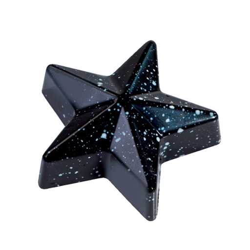 [70409614] MOULE À PRALINE POLYCARB DESIGN MA1984 FORME D'ETOILE