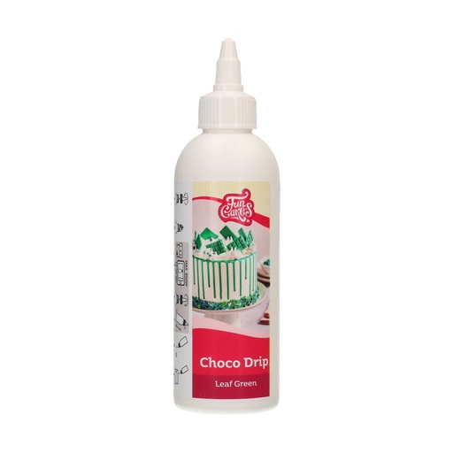 [08053543] FUNCAKES CHOCO DRIP BLAD GROEN 180GR