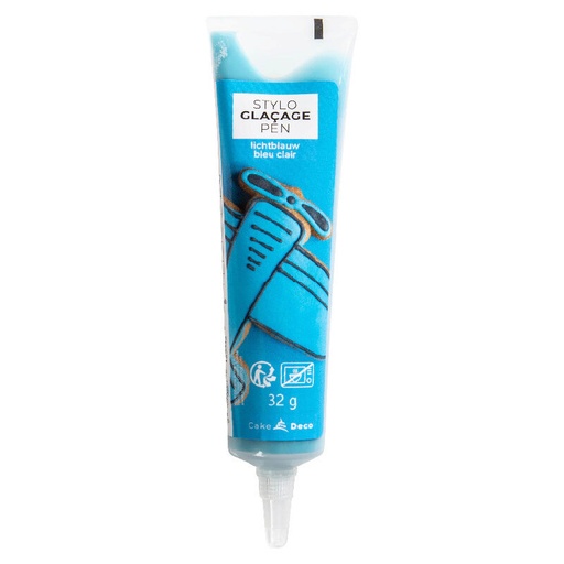 [08054230] 1039796 STYLO SUCRE BLEU CLAIR POUR ÉCRITURE 32G