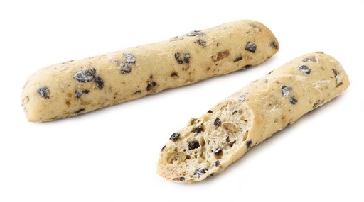 [02100717] BRIDOR 37393 B'BREAK MET 2 OLIJVEN EN ROZEMARIJN 70G IN EEN STEENOVEN GEBAKKEN GOURMANDS 40 STUKKEN