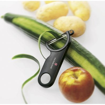 [57663195] VICTORINOX COUTEAU EPLUCHEUR "Y" INCLINE NOIR