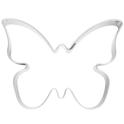 [08075669] TINPLATE BUTTERFLY COOKIE CUTTER 65X50MM