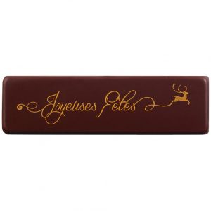 [08056722] 060472 PCB RECTANGLES CN JOYEUSES FÊTES 7X2 CM 55PCS ***S/CD***