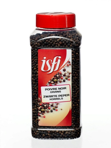 [05100193] ISFI POIVRE NOIR EN GRAINS 500GR