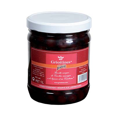 [01010437] CERISES GRIOTTINES 15% AU COINTREAU ACCISES  INCLUSES 1 L