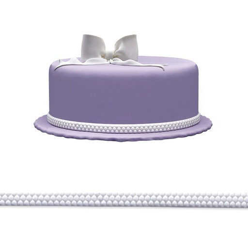 [08081085] 1059939 RUBAN EN SUCRE MINI AVEC MOTIF BOUTON 4X 1.25M ***S/CDE***