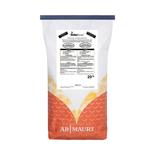 [05040400] AB MAURI VOLLERKOREN PREMIX 50% - VOLLERKORENBROOD20 KG = ZAK