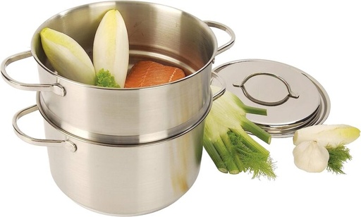 [57659823] DEMEYERE RESTO 3 SET CUIT-VAPEUR