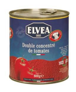 [05101031] DUBBEL TOMATENCONCENTRAAT 800GR ELVEA = BLIK