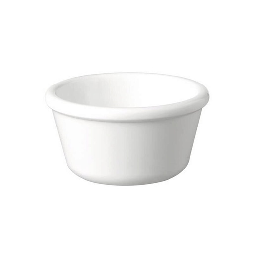 [57660263] RAMEQUIN MELAMINE BLANC 6CM HT 3.7-40ML