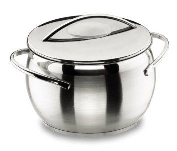 [55042100] LACOR INOX BELLY PAN 16CM 2,2L MET DEKSEL ***SCDE***