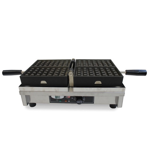 [52702136] WAFELIJZER MATT 4X7 LUIK180° 1800W EASYCLEAN
