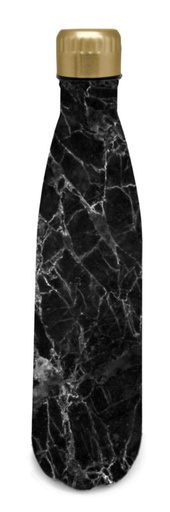 [57658857] NERTHUS STAINLESS STEEL BOTTLE 750ML "BLACK MARBLE" DOUBLE WALL