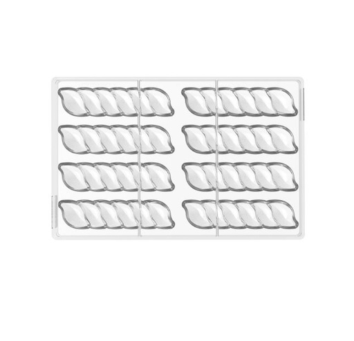 [51661536] SILIKOMART TRITAN PRALINE VORM CH040 RIFLESSO B N.24 12X2,5XH1,3CM