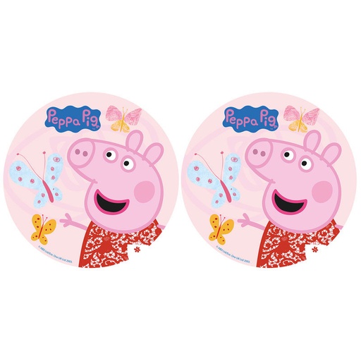 [08067020] DISQUE AZYME PEPPA 20CM