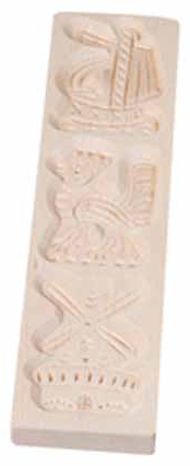 [55330005] FORME MOULE SPECULOOS  3FIGURES – BÂTEAU –MOULIN-COQ