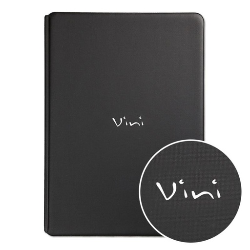 [57661351] DAGSTYLE A4 KAART "VINI" TOSCANA LINE ZWART