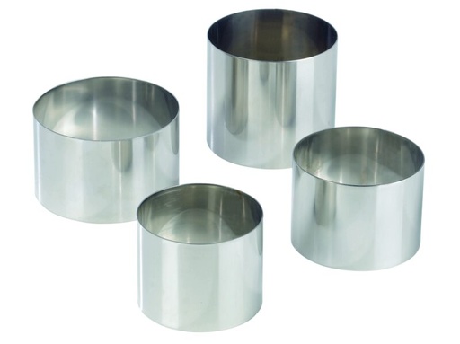 [51642143] MF STAINLESS STEEL CIRCLE Ø8CM HT5CM