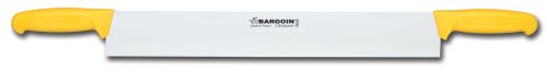 [50377140] INOX KAASMES 2 HANDVATEN GEEL 50CM=STUK