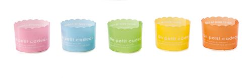 [44100413] CUPCAKEVORM 130CC KLEUR DIAM 6CM H4,7CM 100 STUKKEN=DOOS