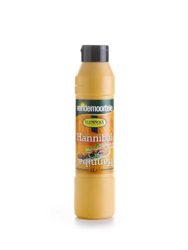 [05070104] VANDEMOORTELE SAUCE FRICADELLE HANNIBAL TUBE 1L