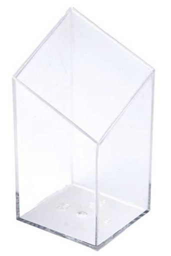 [44103438] VERRINE TRANSPARENTE LOSANGE 60ML 4.2 x 4 CM HT 7,8CM 20 PCES