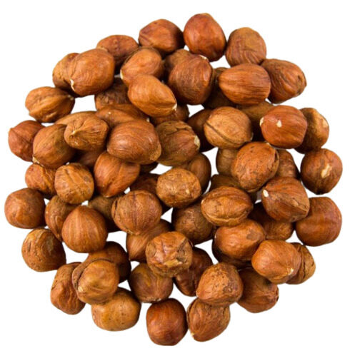 [05100581] BARGUES BRUINE HAZELNOOTREEPJES 12 X 1 KG = ZAKJE